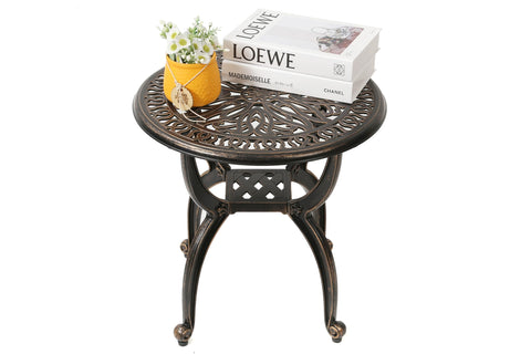 C G Patio Casa scroll work top emphasizing refined elegance for indoor or outdoor placement