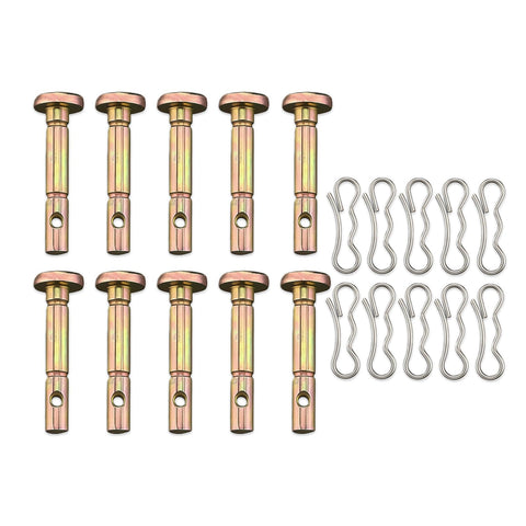 Caalii 738-04124A shear pin close-up, durable construction for reliable snowblower performance