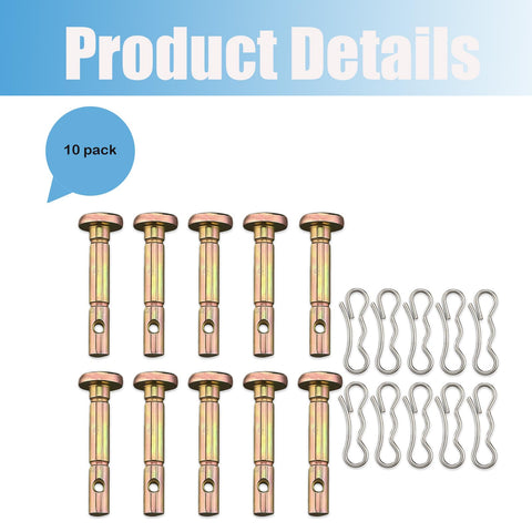 Caalii durable pins set, long-lasting hardware for winter maintenance
