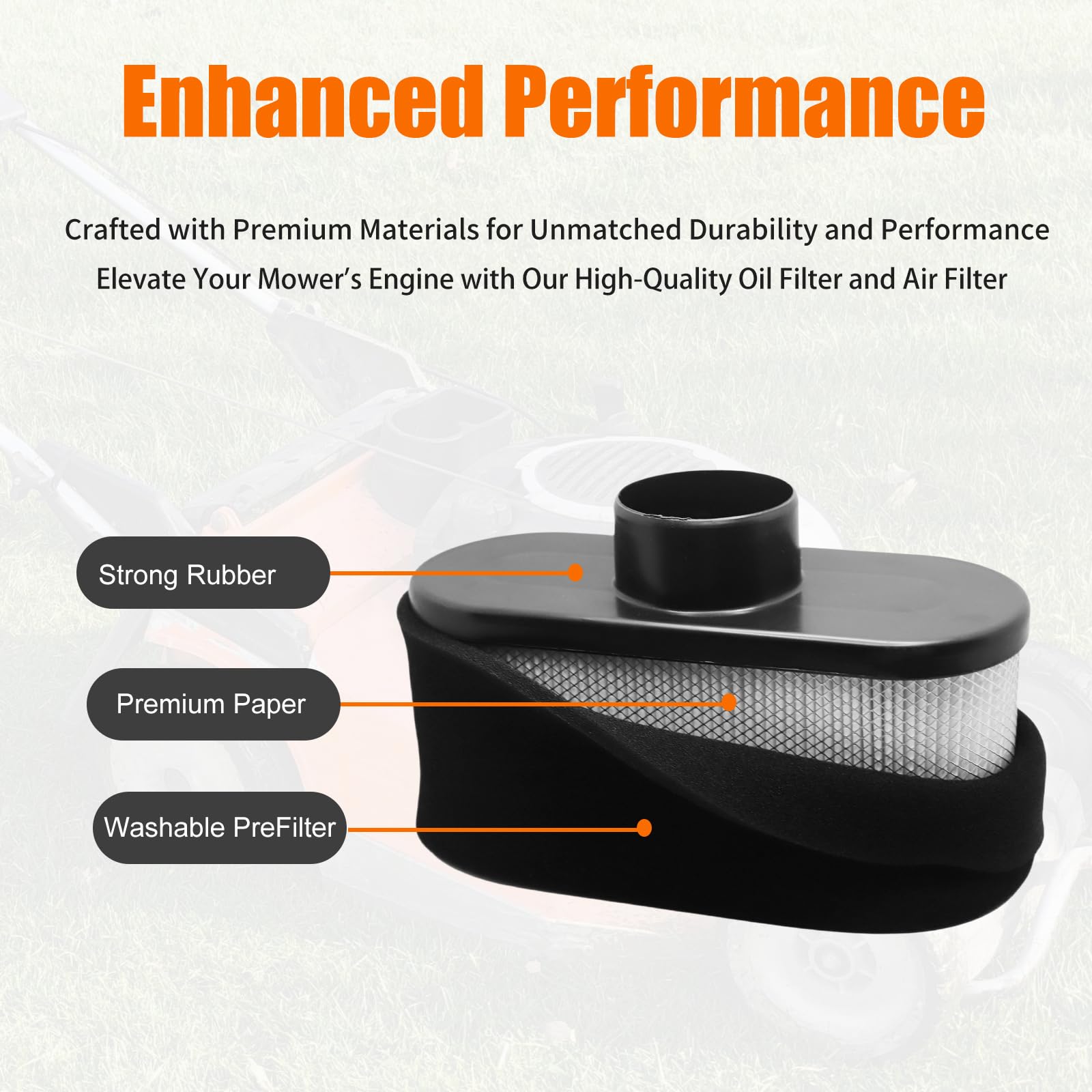 Caalii Filter Tune Up Kit filter pack covers essential maintenance across JD models