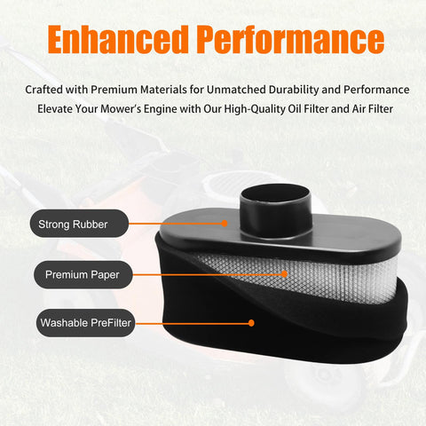 Caalii Filter Tune Up Kit filter pack covers essential maintenance across JD models