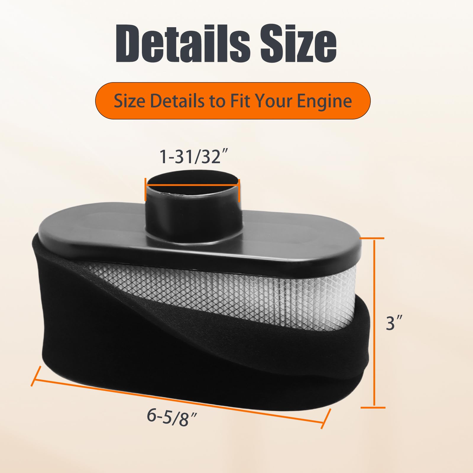 Caalii Filter Tune Up Kit fuel filter for John Deere X-series supports steady fuel delivery under load