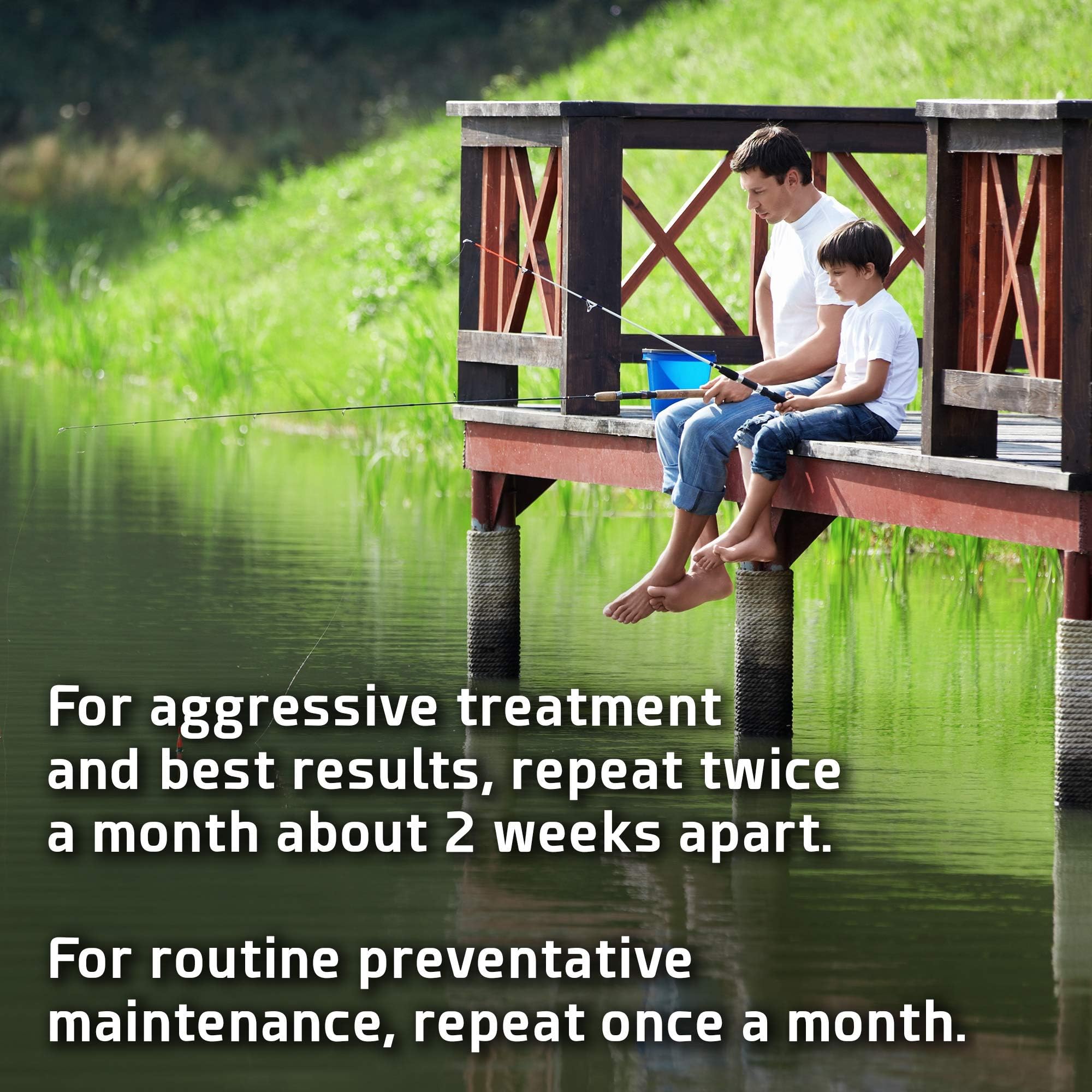 Cabin Obsession Pond Sludge Remover safe for fish and life.