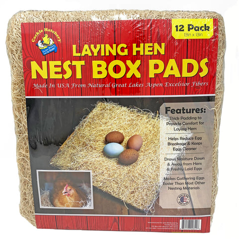 Cackle Hatchery durable nest pad stands up to normal use in coops