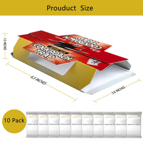 CACUTUSGO safe non-toxic bait trap suitable around family and pets