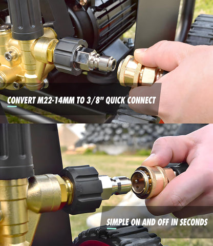 CADEGUO flexible hose bends around corners with minimal kinking