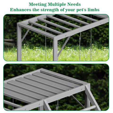 CADUKE chicken coop perch kit promotes rest, play, and movement