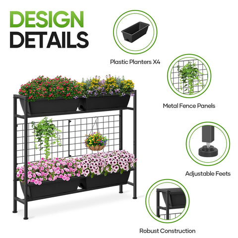 CADUKE raised garden bed drainage holes to prevent overwatering