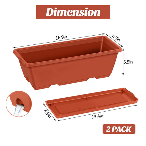 CADUKE red finish enhances curb appeal and garden ambience.