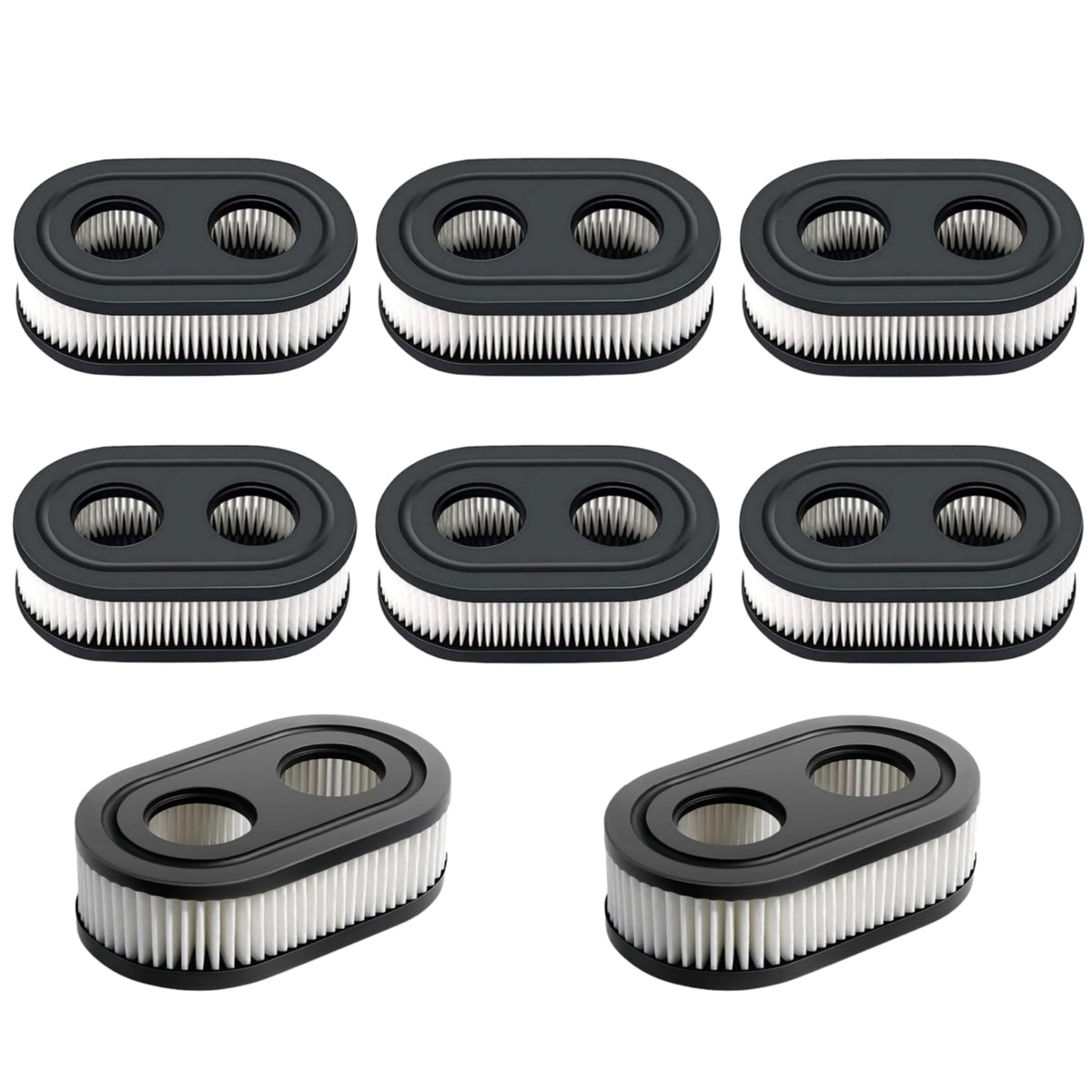 CAFEZAYO 593260 lawn mower air filter improves engine airflow for Briggs & Stratton.