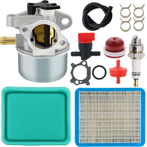CAFEZAYO 799866 carburetor tune-up kit for Briggs Stratton starts smoothly