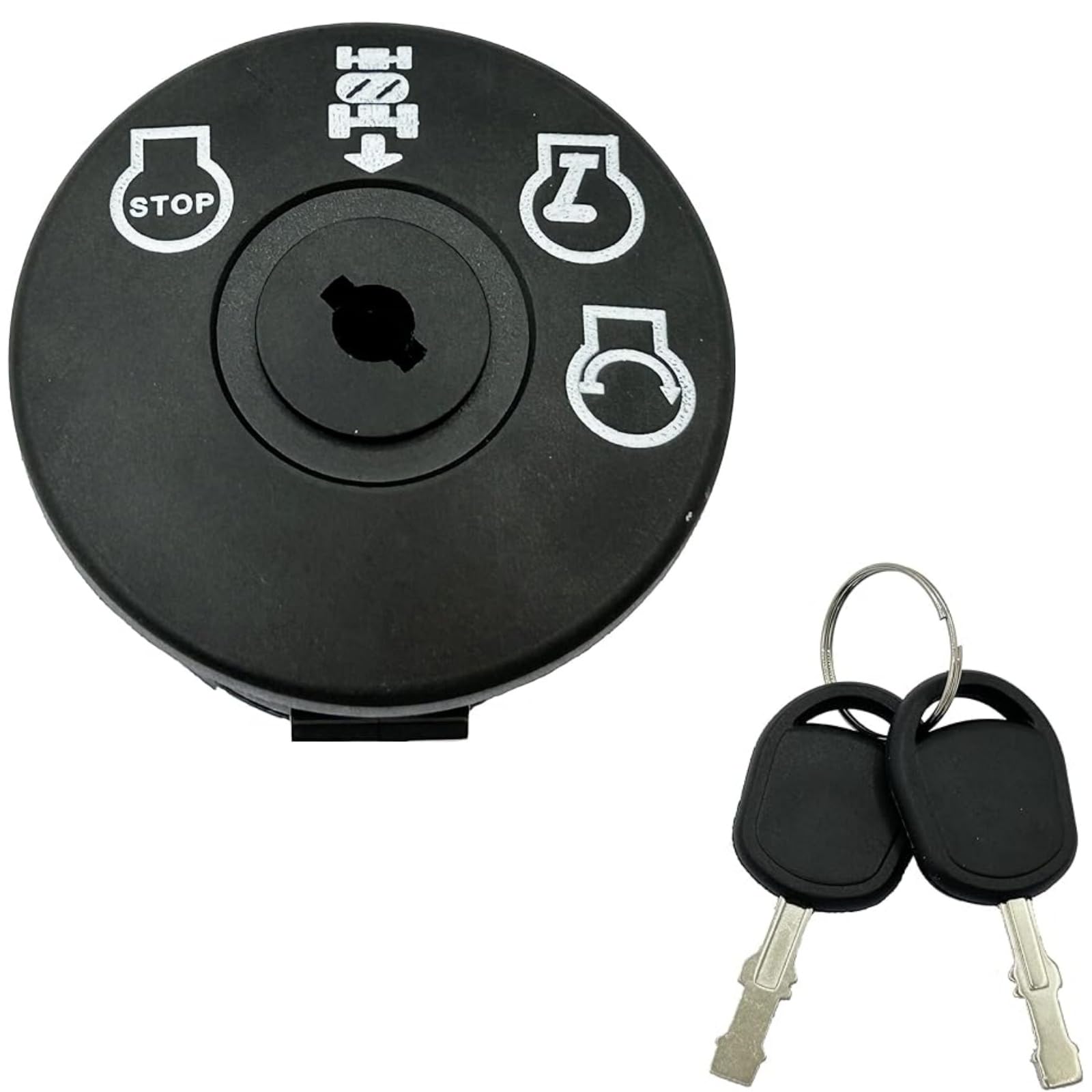 CAFEZAYO ignition switch 4-position with 7 terminals for reliable starting on riding mowers