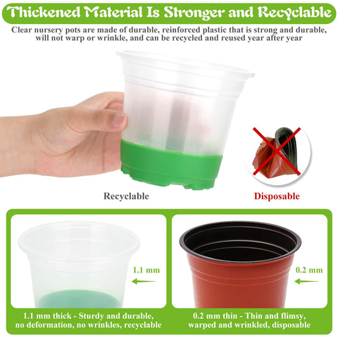 Caffox reusable pots illustrating durability for multiple seasons