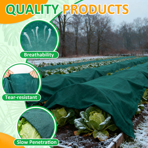 Cahomo winter garden protection covers block frost on plants