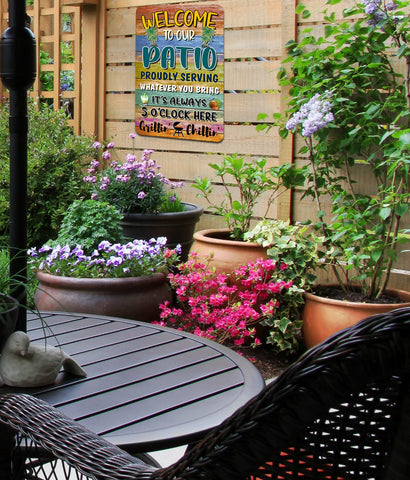 CAHUNXIE home bar entry sign 8x12 easy to display and set the mood