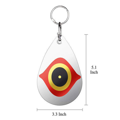 Cainda swiveling hook deterrent spins in wind, creating flashes to scare birds.