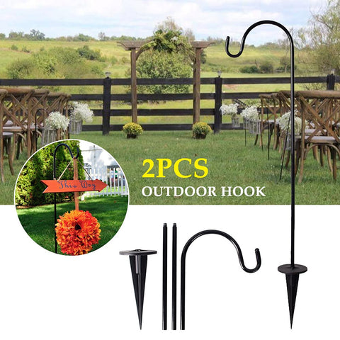 CALIDAKA outdoor wedding hanging hook adds elegant display options.