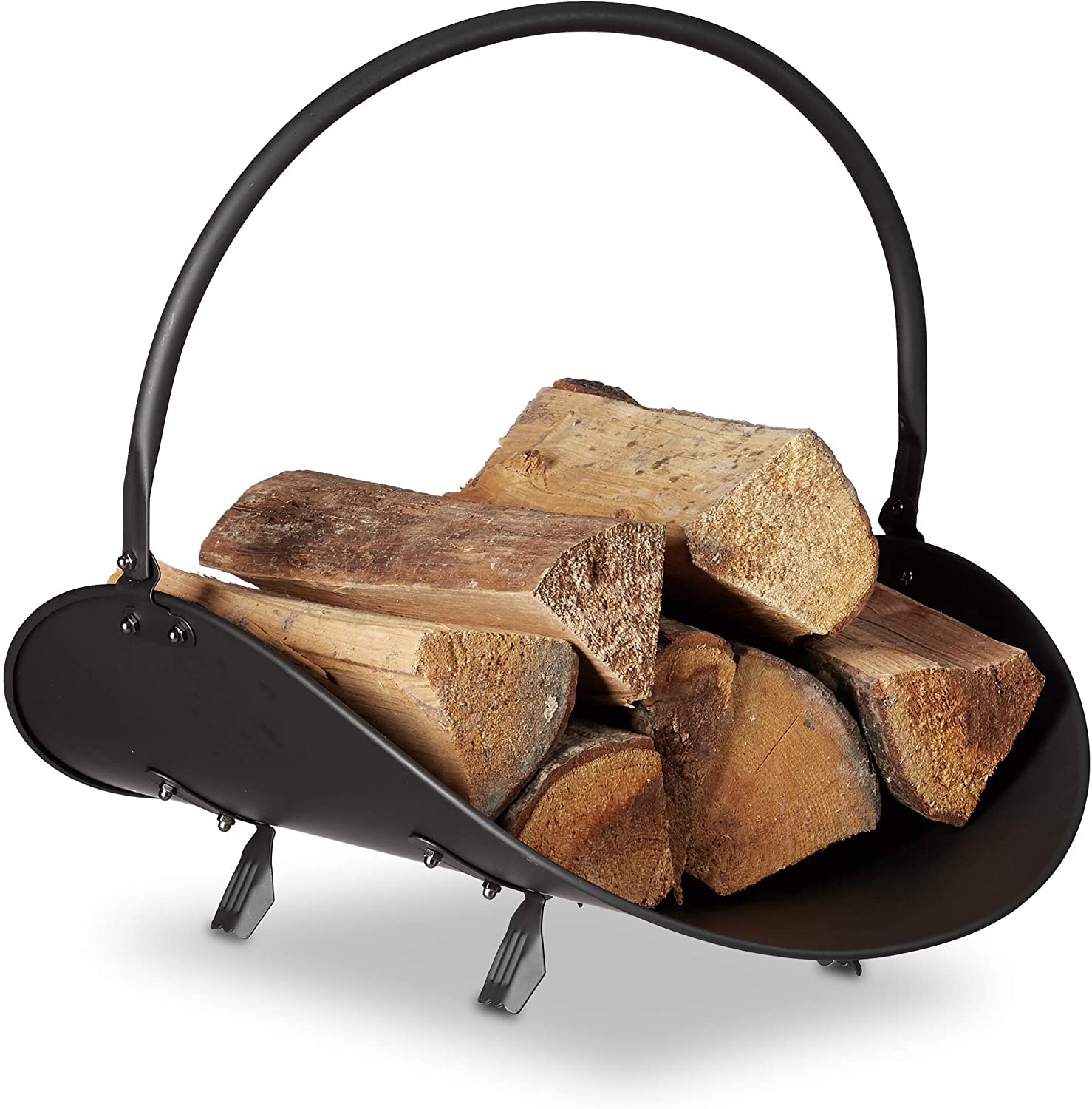 CALIDOLA multipurpose log organizer stores wood and small items with tidy, accessible storage.