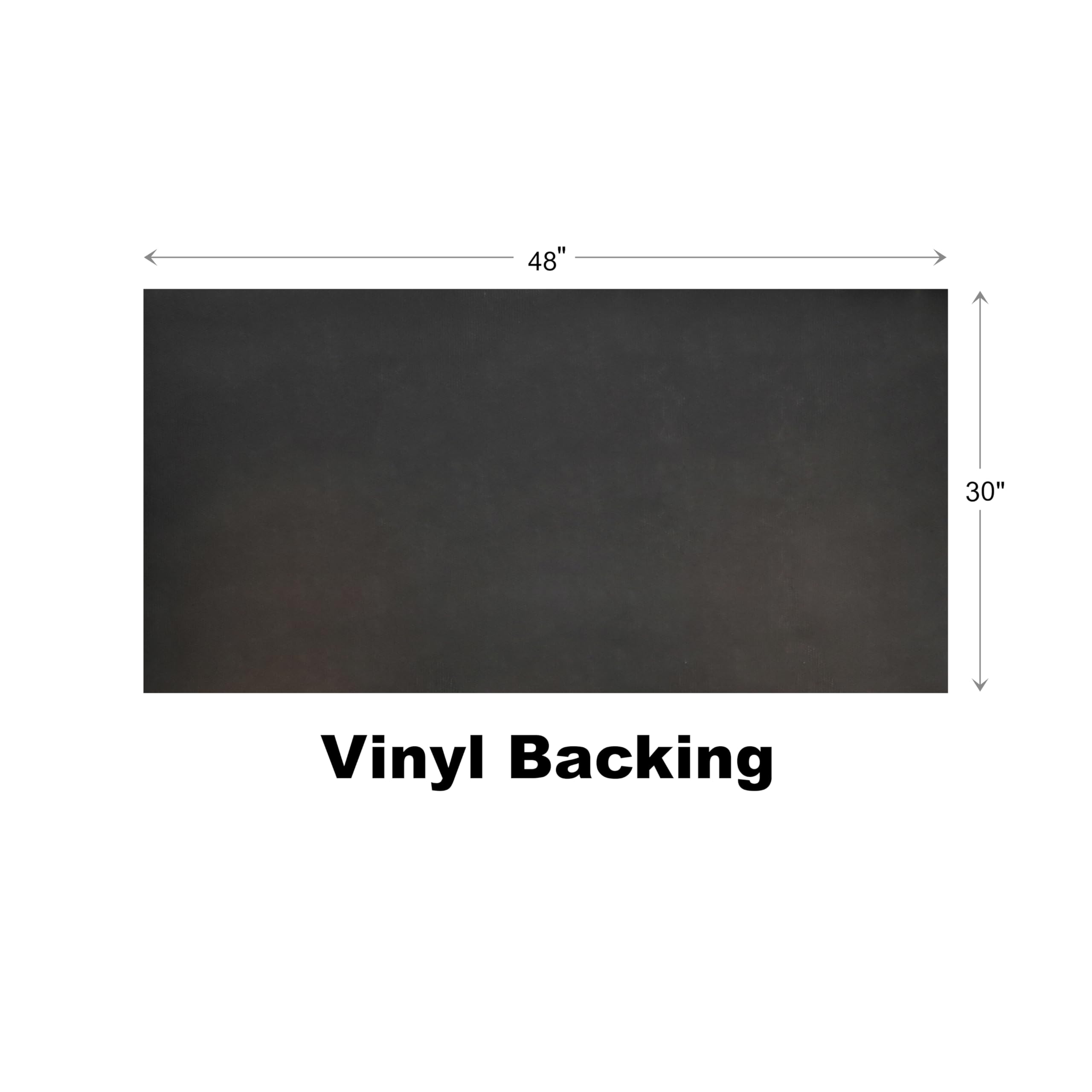 Abbington doormat vinyl-backed for stable placement and reduced movement