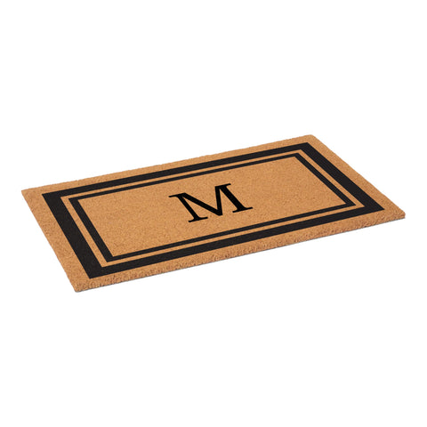Calloway Mills durable coir scrapes shoes clean before you enter.