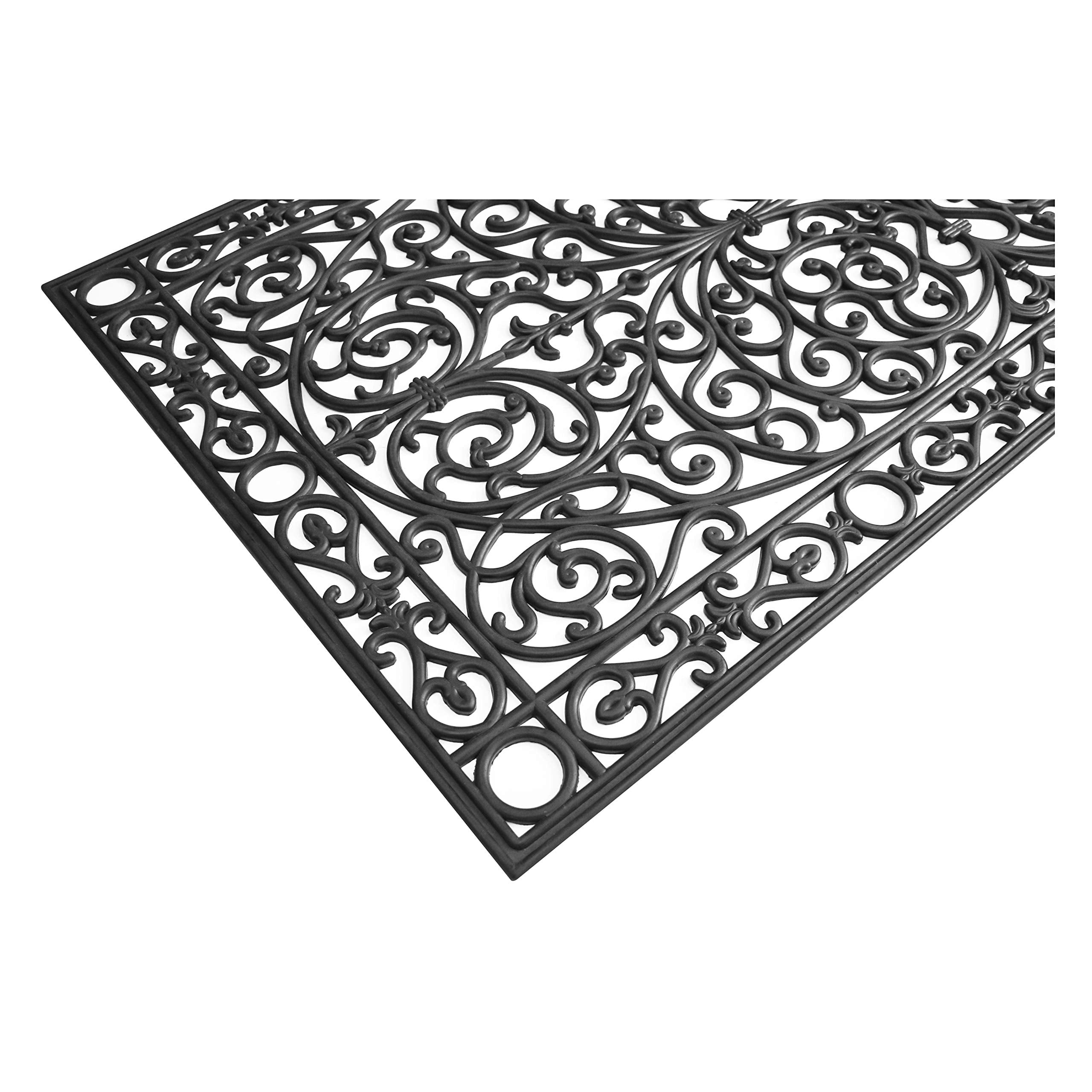 Calloway Mills Gatsby rubber mat, all-season resilience against weather.