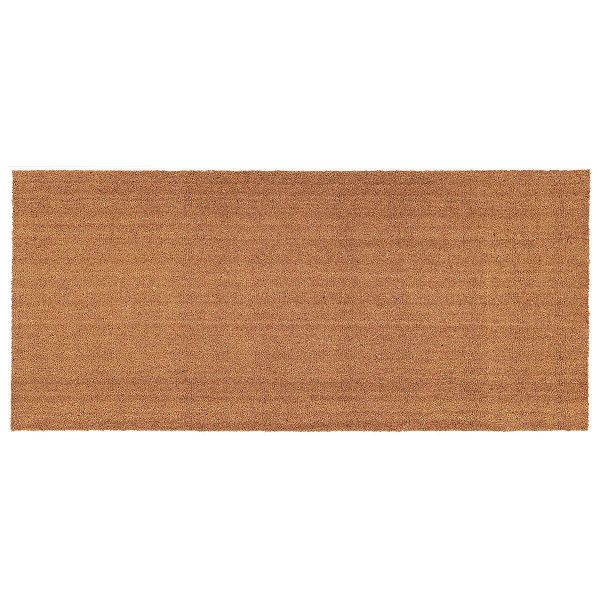 Calloway Mills natural coir doormat 24x48 inches scrapes dirt from footwear