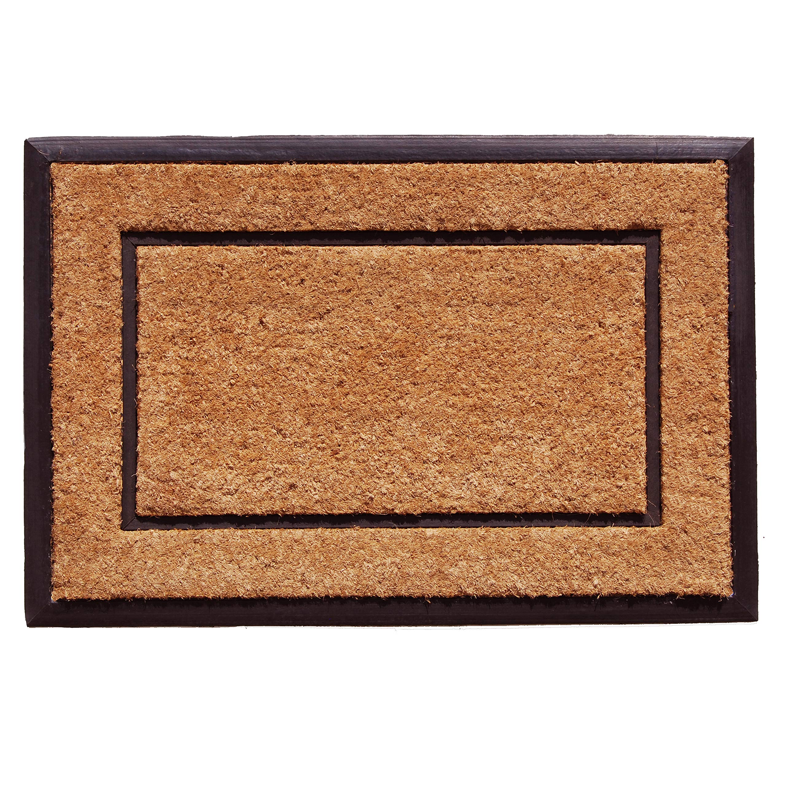 Calloway Mills The General Doormat with oversized coverage traps debris at the entry