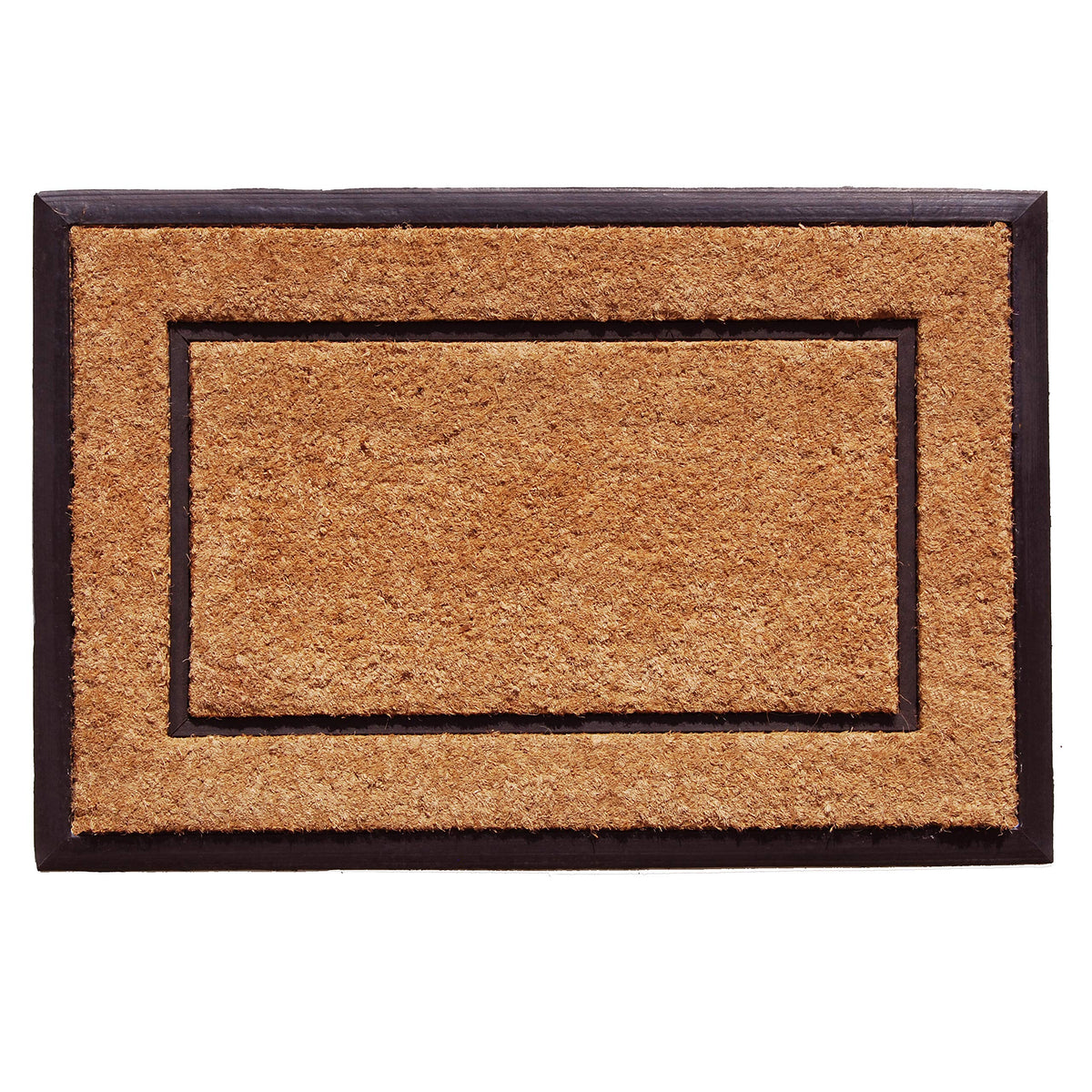 Calloway Mills The General Doormat with oversized coverage traps debris at the entry