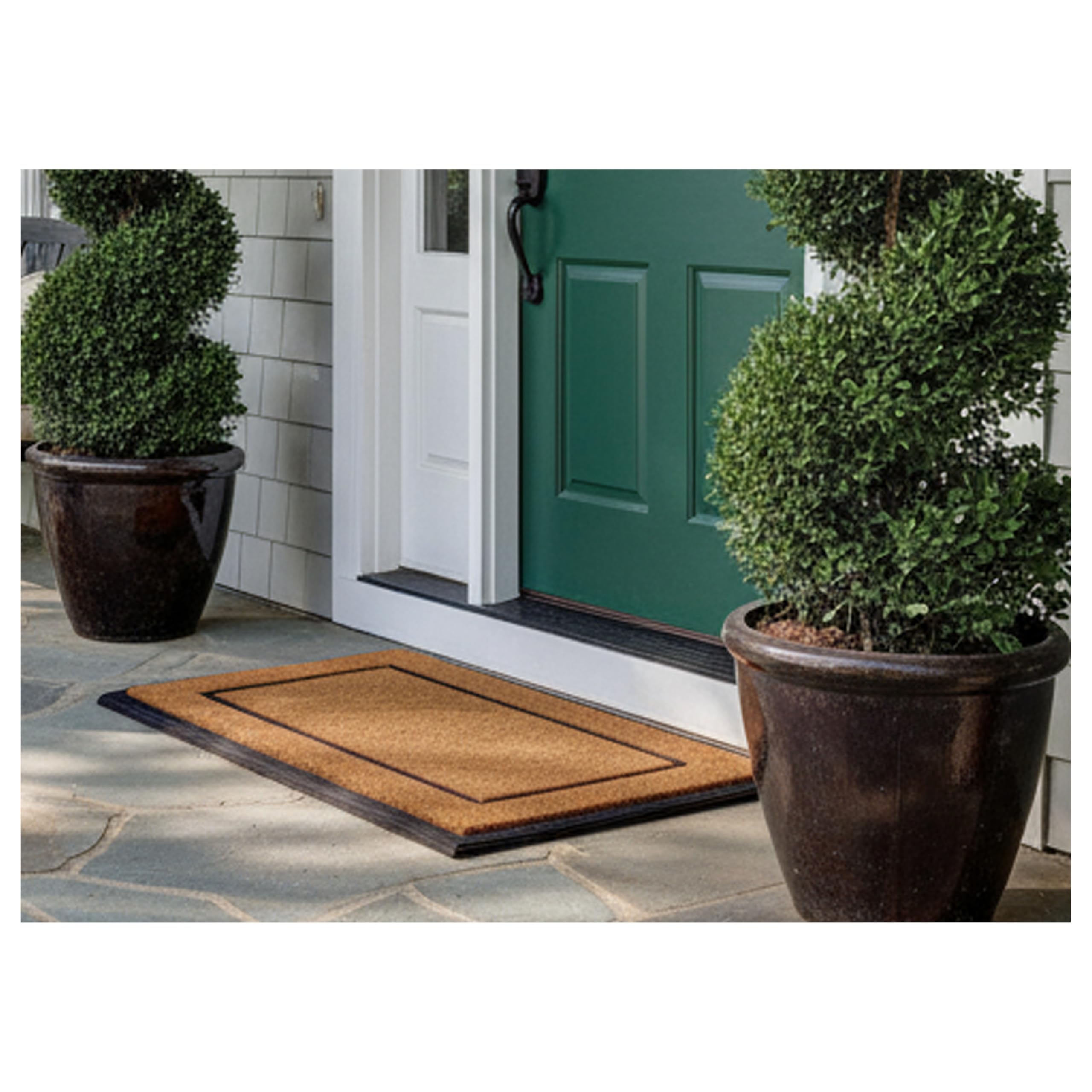 Calloway Mills The General Doormat rubber base provides durable stability
