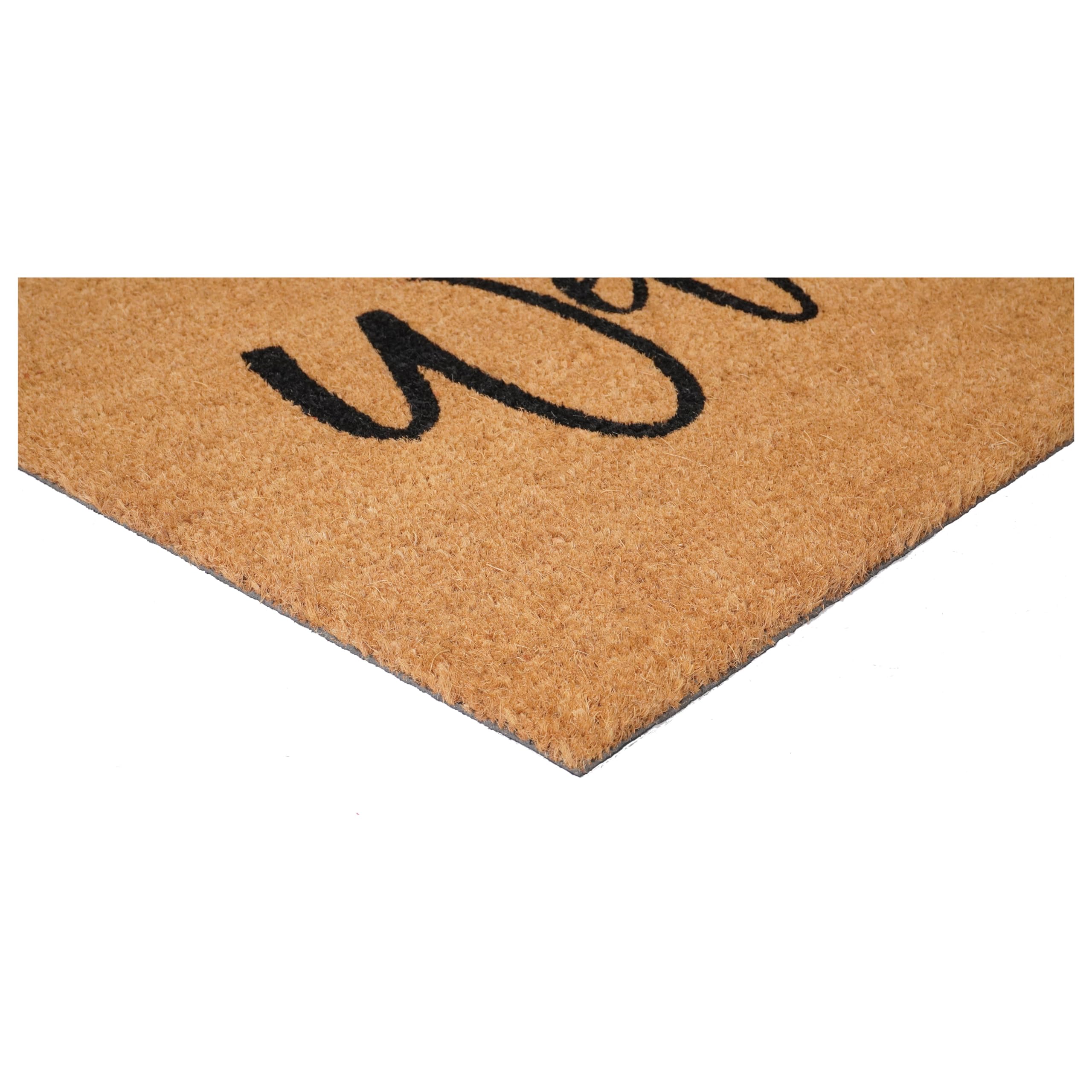 Calloway Mills weather-tolerant doormat placed on a sheltered porch.