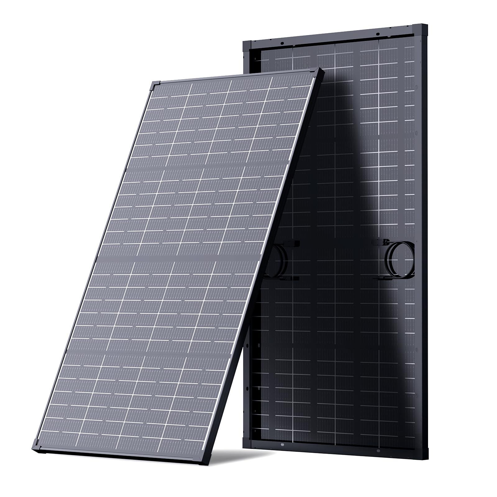 Callsun 215W anti-shading panel front view showing stable output under partial shade