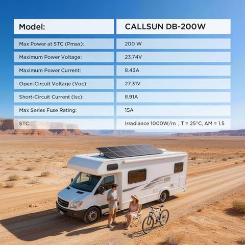 Callsun 25-year performance warranty and 10-year materials support