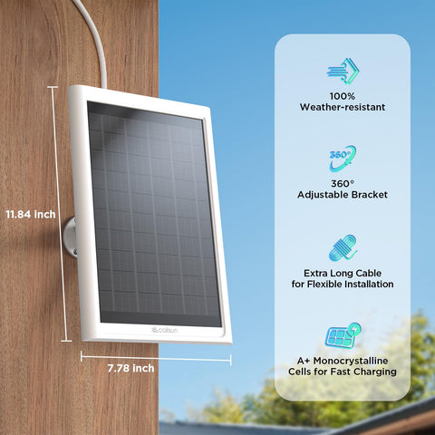 Callsun setup guide for quick installation of Ring solar panel kit