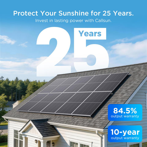 Callsun low-temperature coefficient helps steady output in heat
