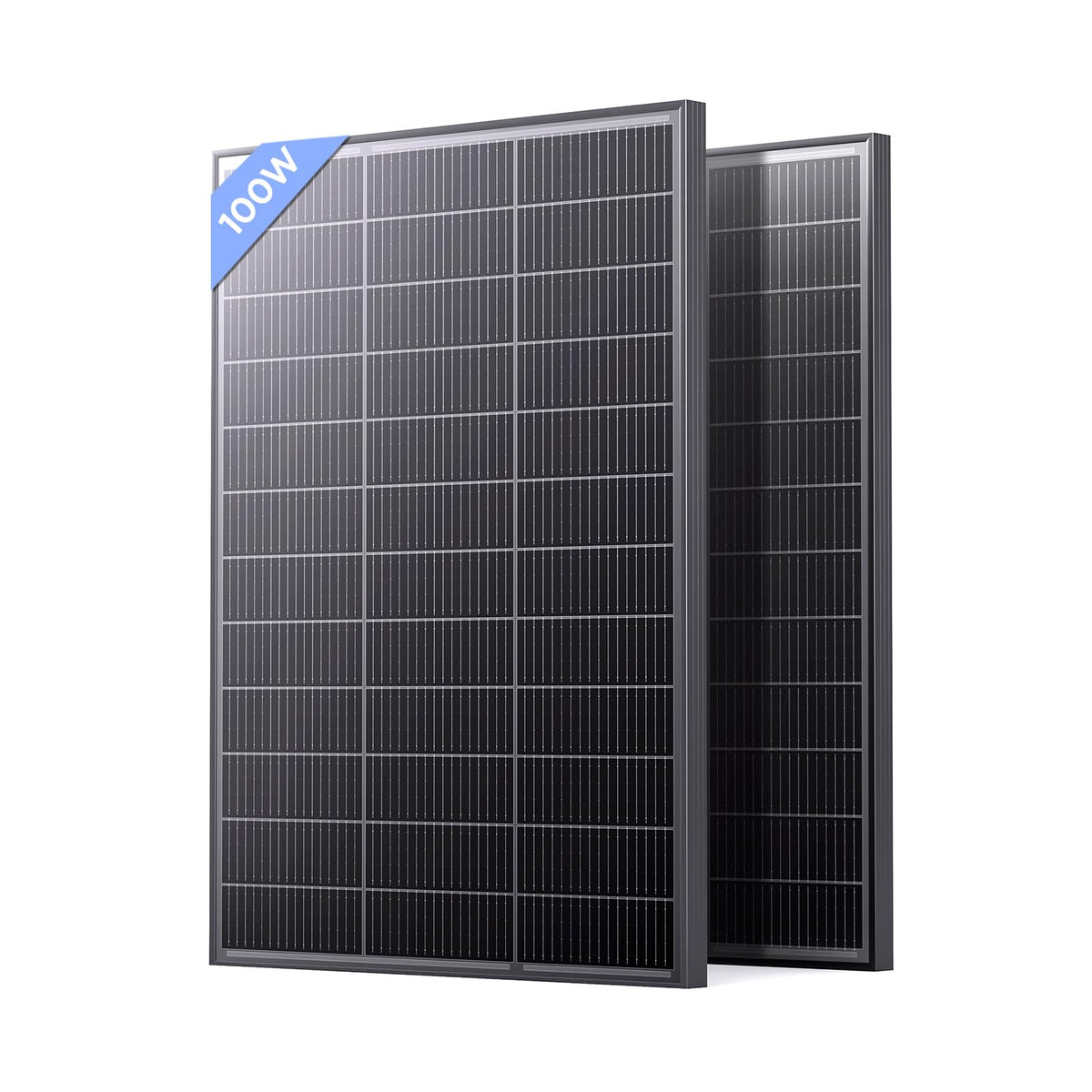 Callsun N-Type 16BB 200W panel front view illustrating high efficiency for RV installations
