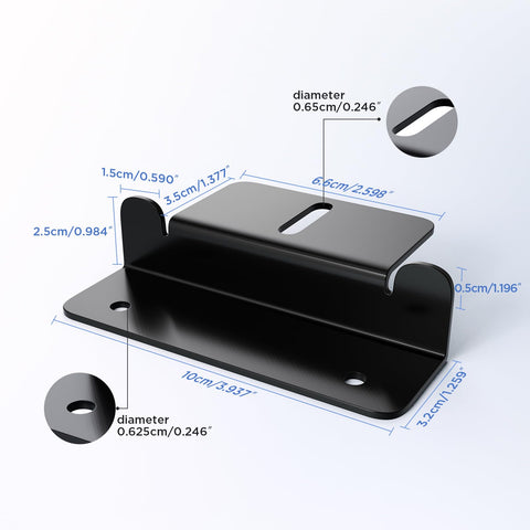 Callsun Z-brackets provide stability on uneven surfaces for rooftops and RVs.
