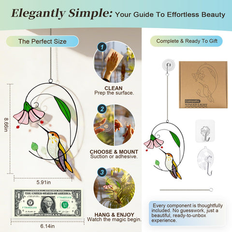 Ideal gift for grandma, mom, bird lovers, and garden enthusiasts