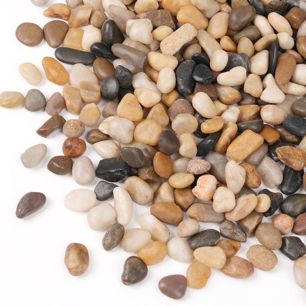 Calofulston drainage rocks for pots provide elegant texture and improved drainage.