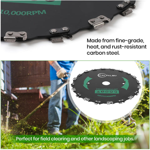 CALPALMY four washers for secure mounting on compatible trimmers