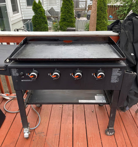 CALPOSE compatibility with Blackstone 28 and 36 inch griddles and tailgaters.