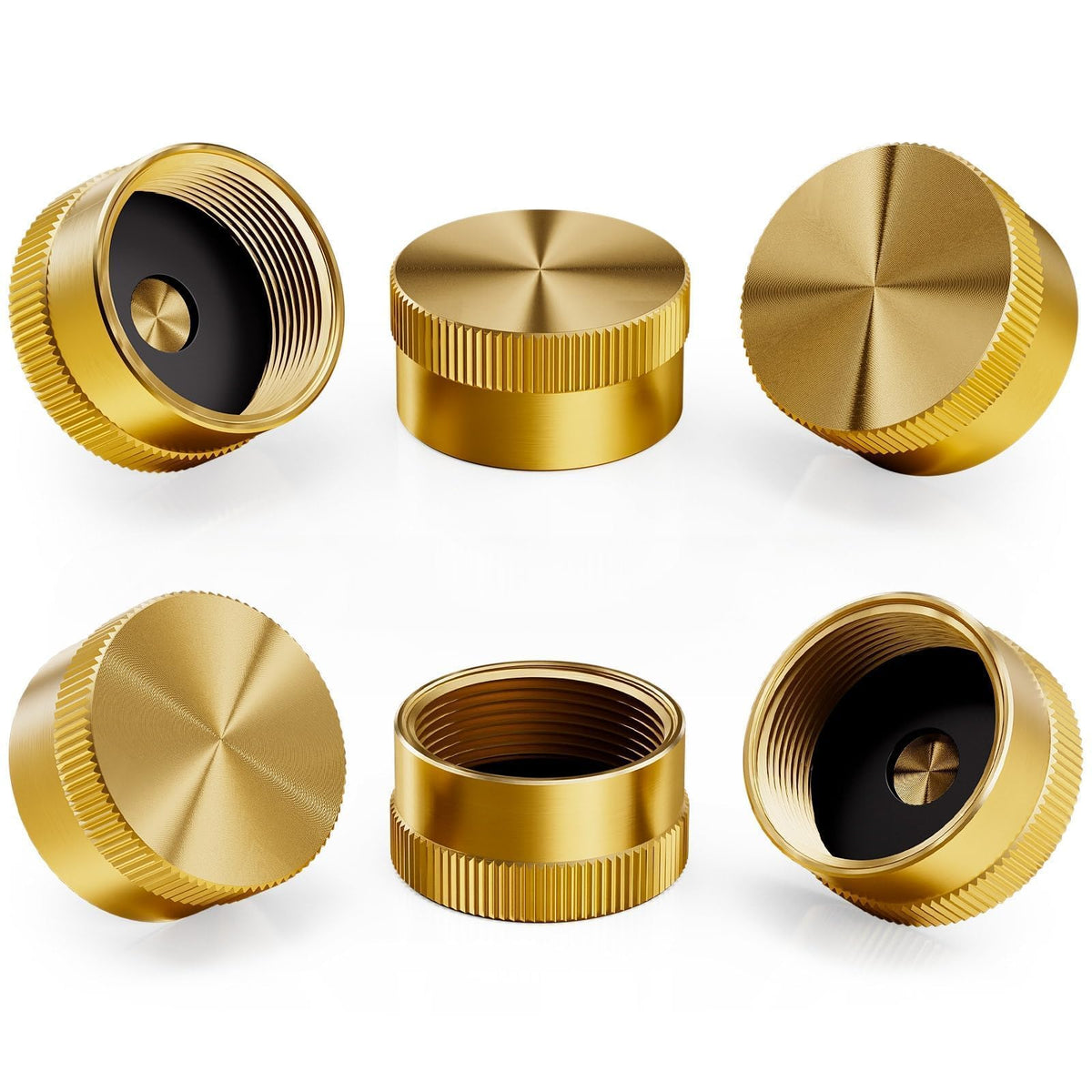 CALPOSE brass propane tank cap 6-pack seals to reduce leakage and extend cylinder life.