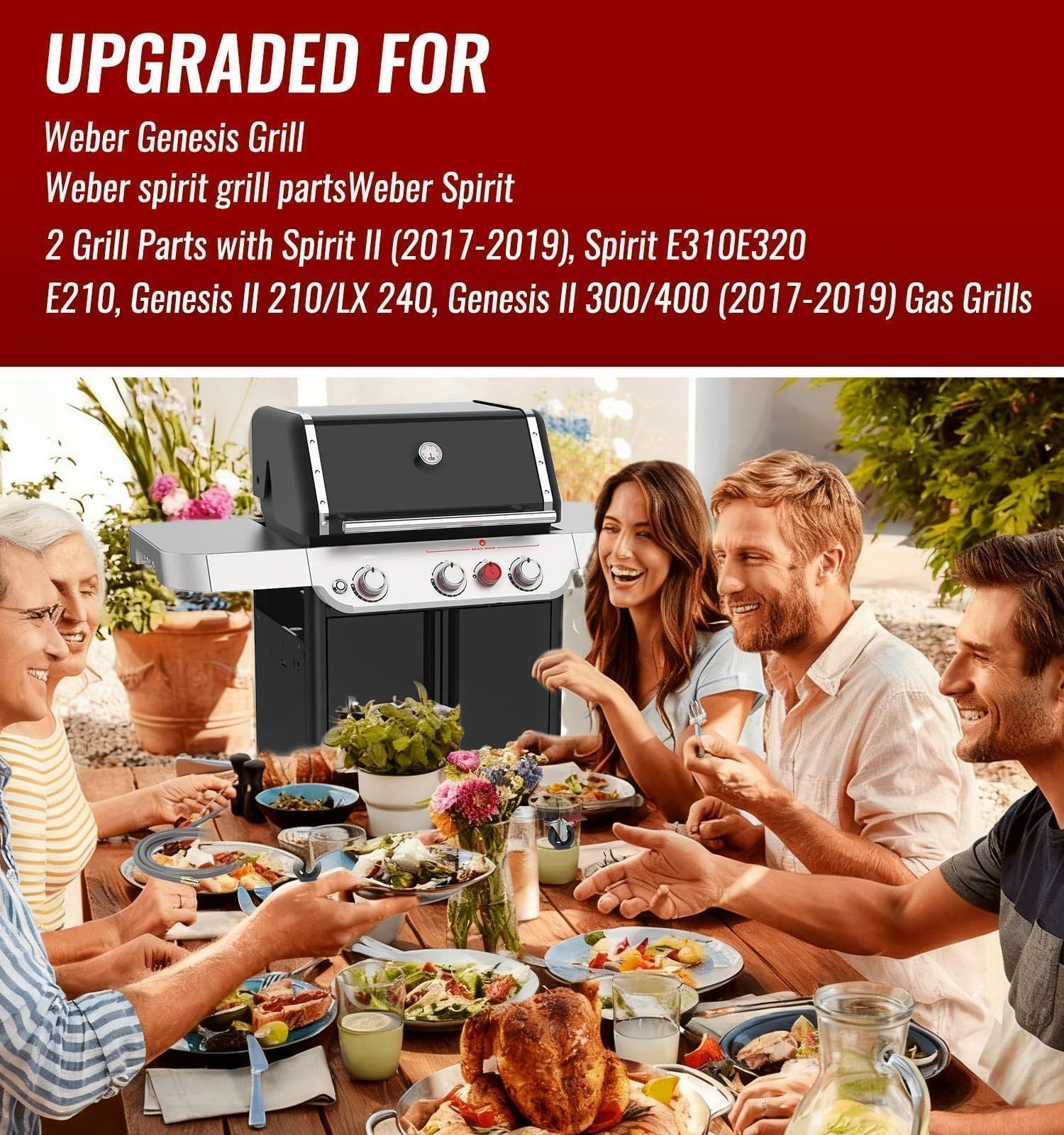 Outdoor grilling with CALPOSE delivers stable performance in varying weather.