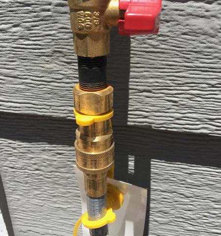 CALPOSE hose for pizza ovens and heaters enabling flexible supply.