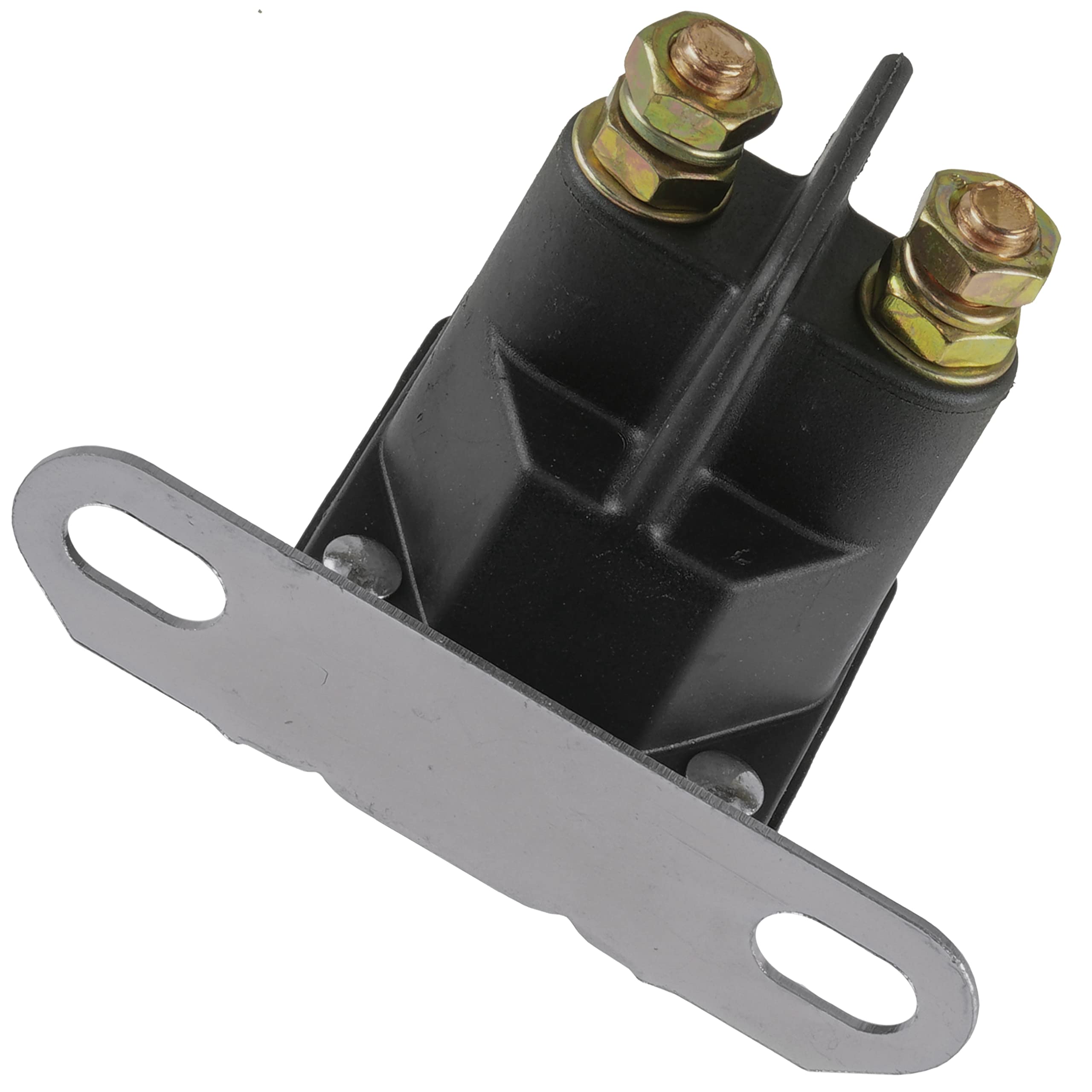 Caltric starter relay solenoid terminal detail reveals durable connectors for reliable power
