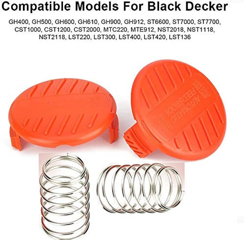 CALU LUKY AF-100 cap pair supports fast spool changes and fit