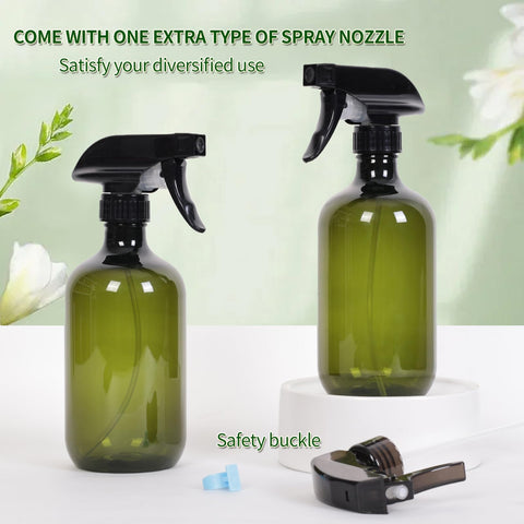 Calvalor heavy-duty spray bottle with thicker body for daily use and durability.