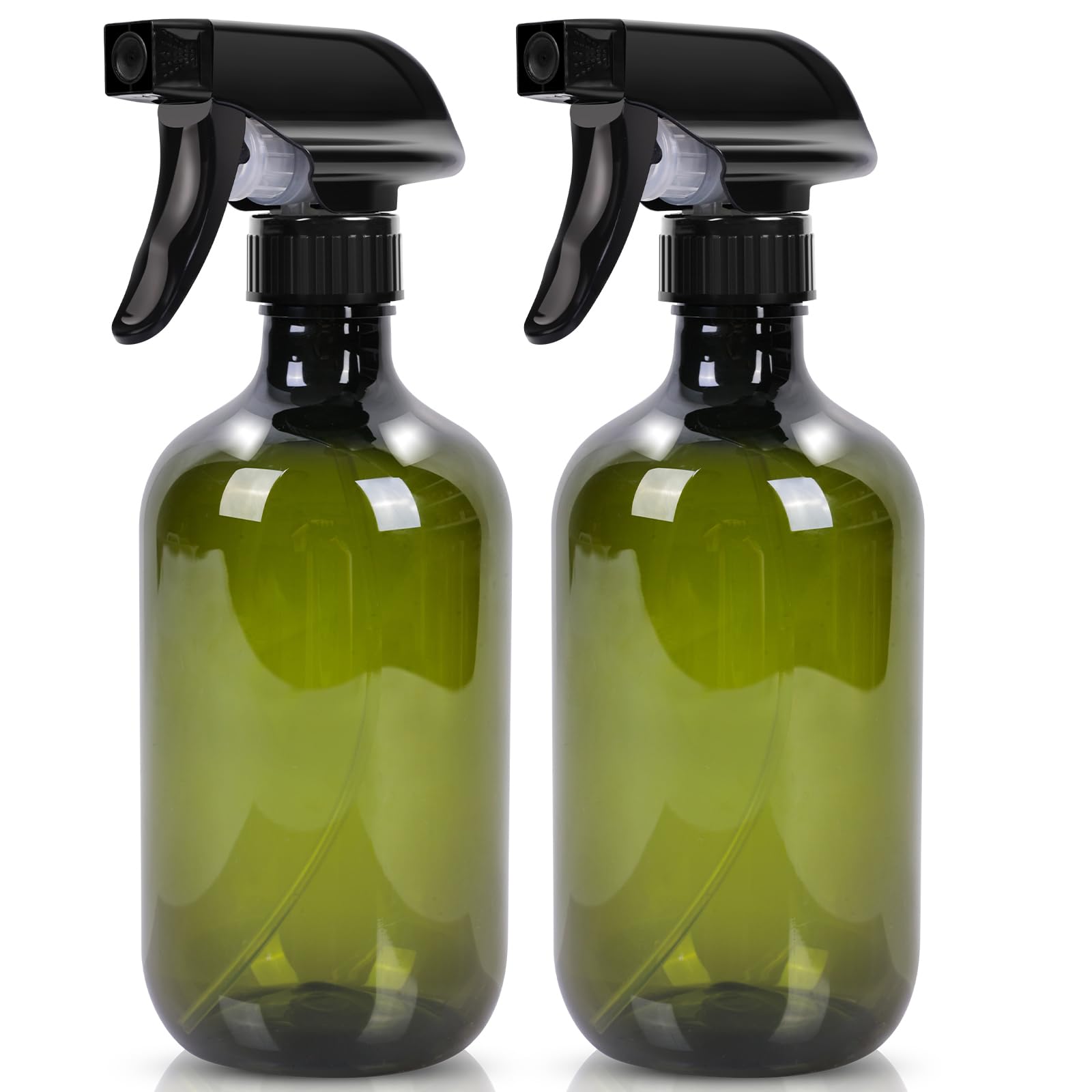 Calvalor two-pack plant spray bottles with fine mist nozzle for delicate foliage.