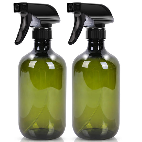 Calvalor two-pack plant spray bottles with fine mist nozzle for delicate foliage.