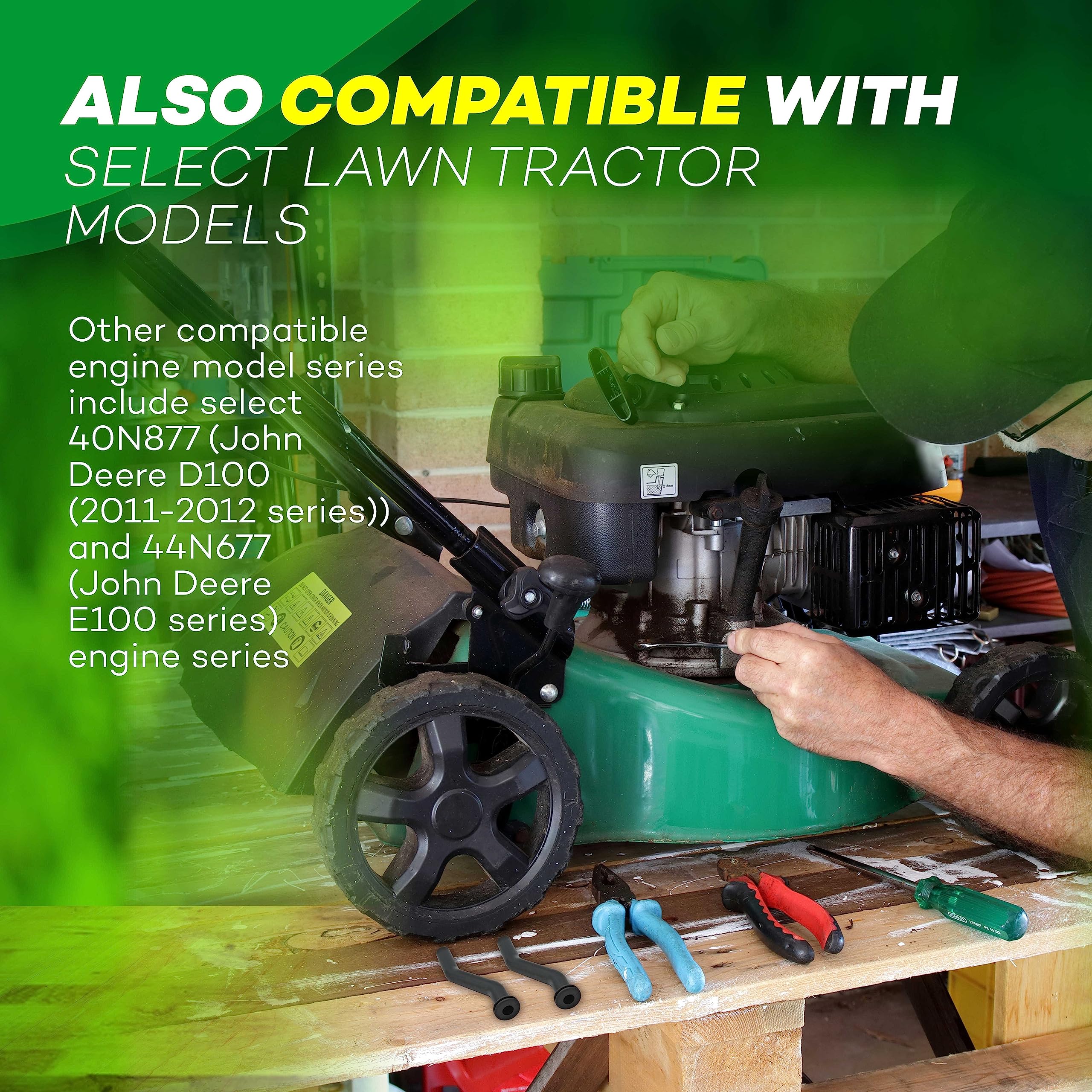 Calvana 2-pack keeps spare hose ready for quick lawn care repairs
