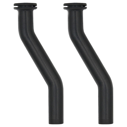 Calvana 596163 rubber vacuum hose product shot showing two 3 inch hoses for easy lawn maintenance